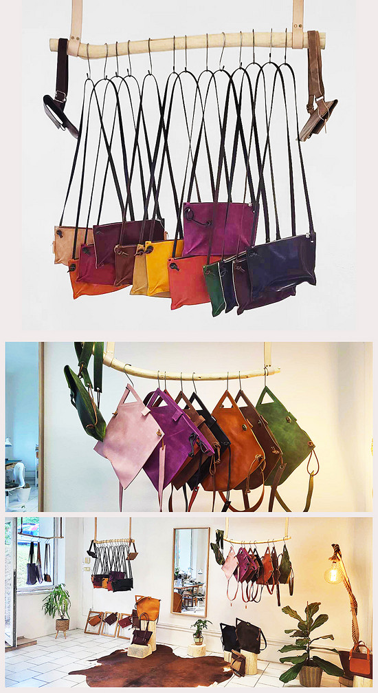 designový držák / nosič přírodní větev