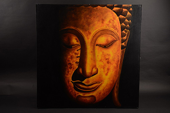 Osvícení - tvář Buddhy