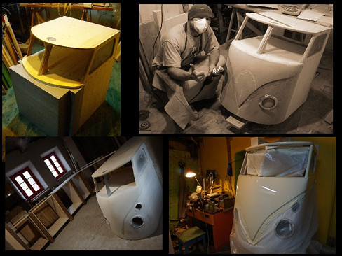 vw bus steampunk hippie design furniture papon