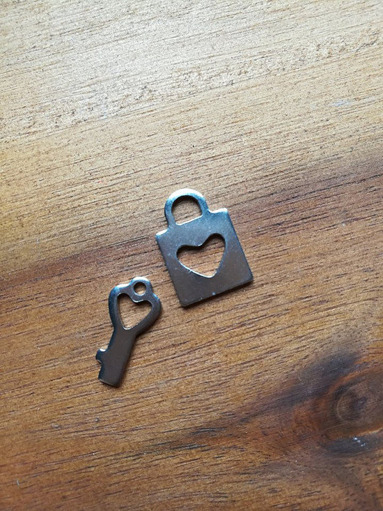 klíček se zámečkem
