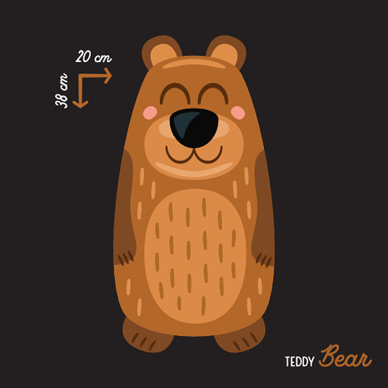 WAUWAU Teddy Bear velikost