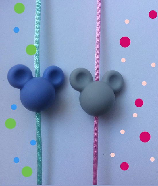 Basic náramky pro maminku a miminko s Mickey mousem