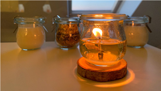 Svíčka ve skle mini od Magick of Light