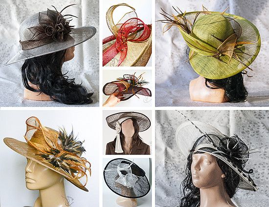 ukázky klobouků ze sinamaye od ReveR