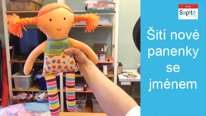 šijeme panenky
