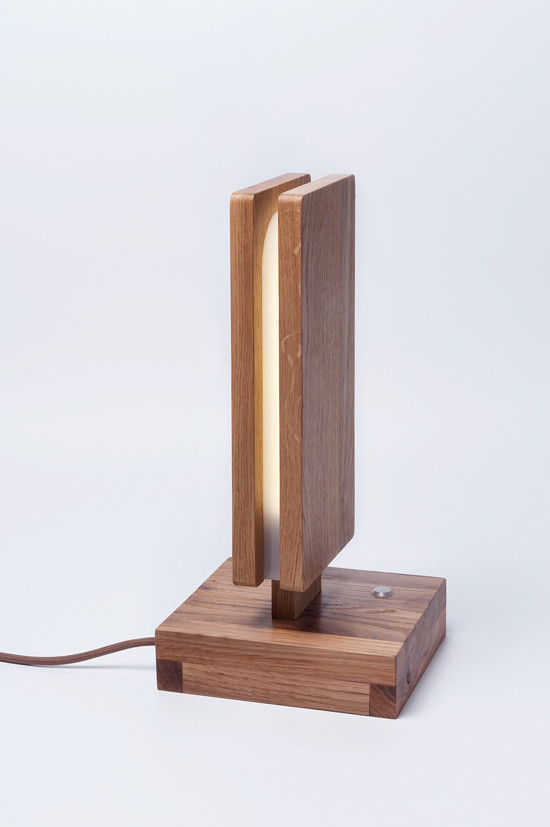 dřevěná lampa Elef