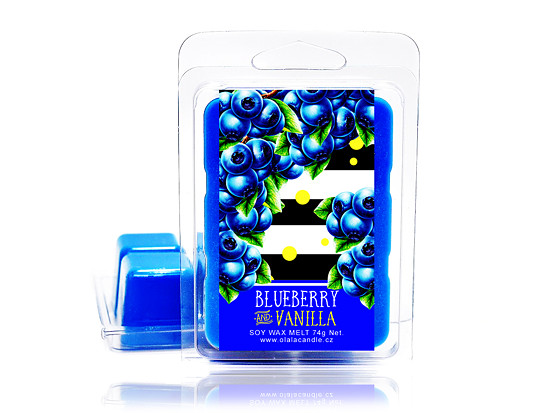 blueberry vanilla wax melt
