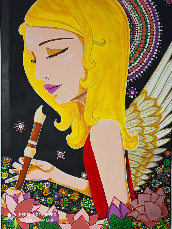 Andělka flétnistka