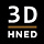 3D HNED