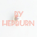 by Hepburn....